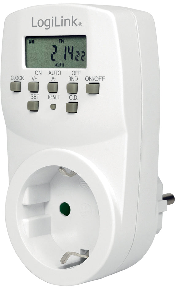 LogiLink digitale timer, IP20, wit