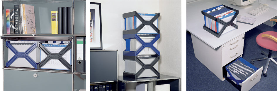 DURABLE CARRY plus hangmappenmand, zwart