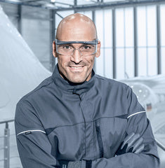 uvex astrospec 2.0 veiligheidsbril, helder