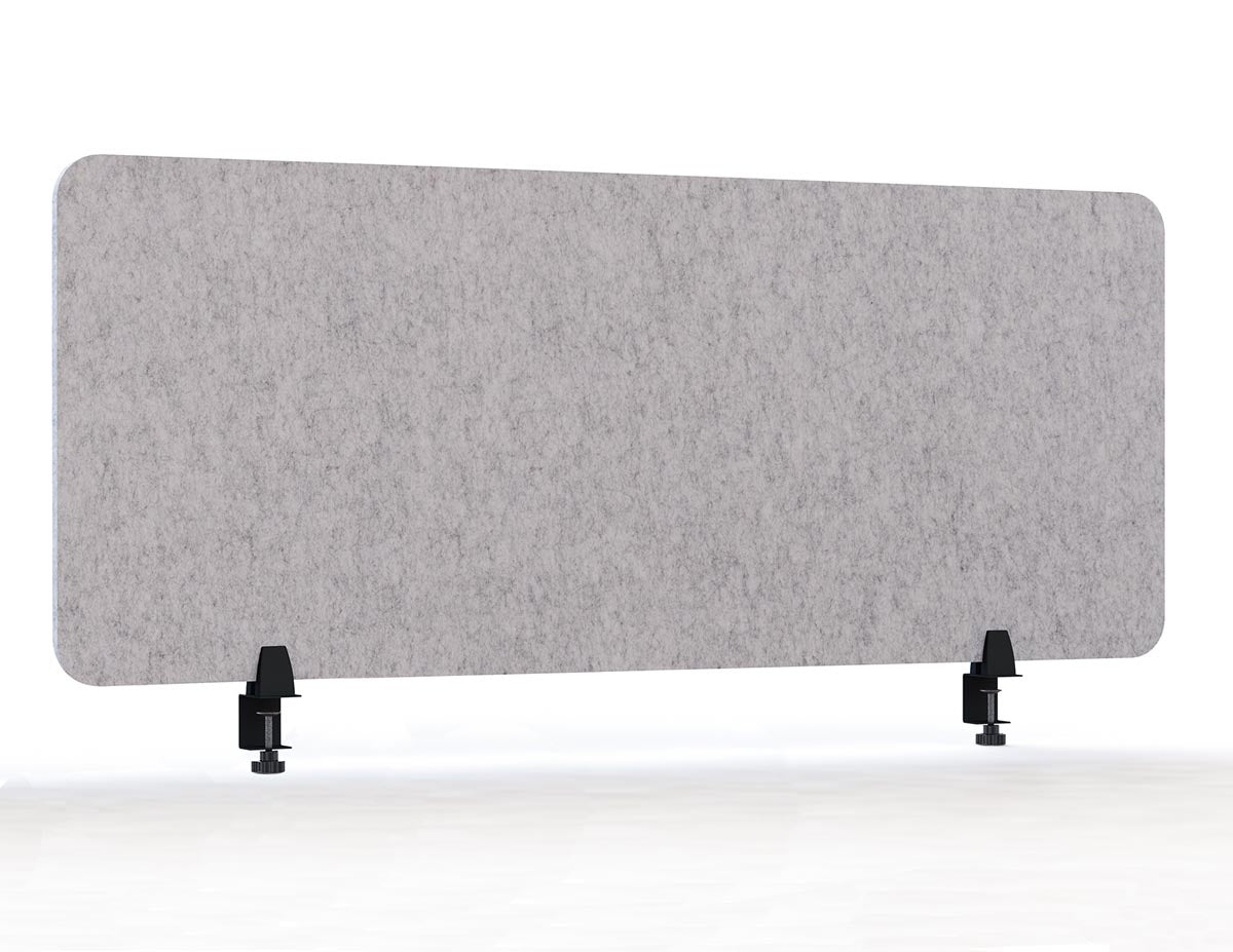 Smit Visual metalen bureauklem, zwart, set van 2 stuks