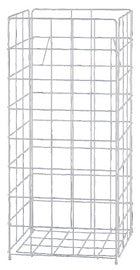 TORK afvalbak, draadframe, 60 liter, wit