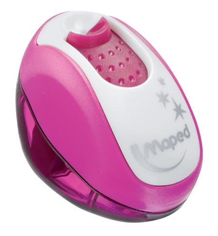 Maped potloodslijper Clean 1-gaats, op blister