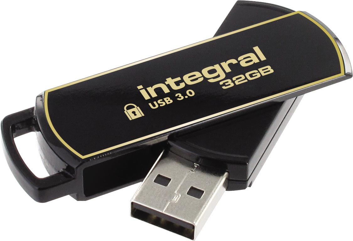 Integral 360 Secure USB 3.0 stick, 32 GB