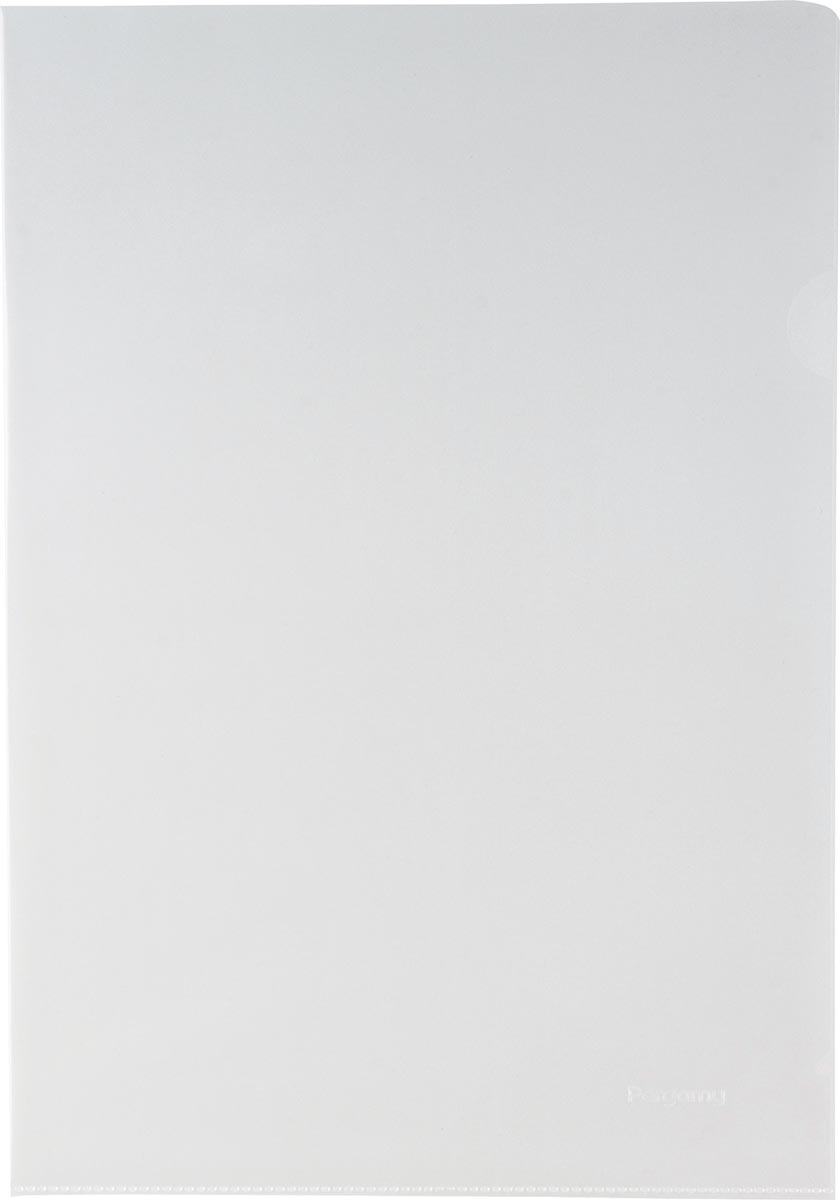 Pergamy L-map, ft A4, PP van 90 micron, doos van 100 stuks, transparant