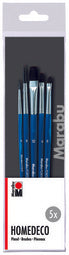 Marabu borstelset Homedeco, 5 stuks