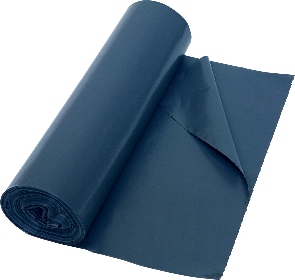 Vuilniszak 33 micron, ft 90 x 120 cm, 140-150 liter, grijs, rol van 20 stuks