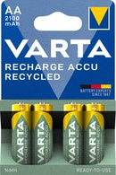 VARTA NiMH Akku RECHARGE ACCU Gerecycleerd, Mignon AA, 2100mAh