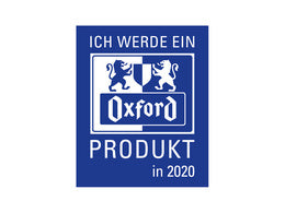Oxford verdelers, gemaakt van karton, geschikt voor DIN A4, blauw