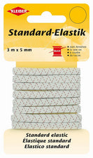 KLEIBER elastiek, 3 m x 20 mm, wit