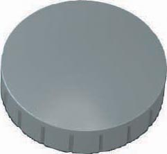 Maul magneet MAULsolid, diameter 32 x 8,5 mm, grijs, doos met 10 stuks