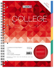LANDRÉ registerlegger COLLEGE, DIN A4, vierkant
