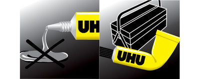 UHU extra universele lijm FLEX CLEAN, plastic tube, 18 g