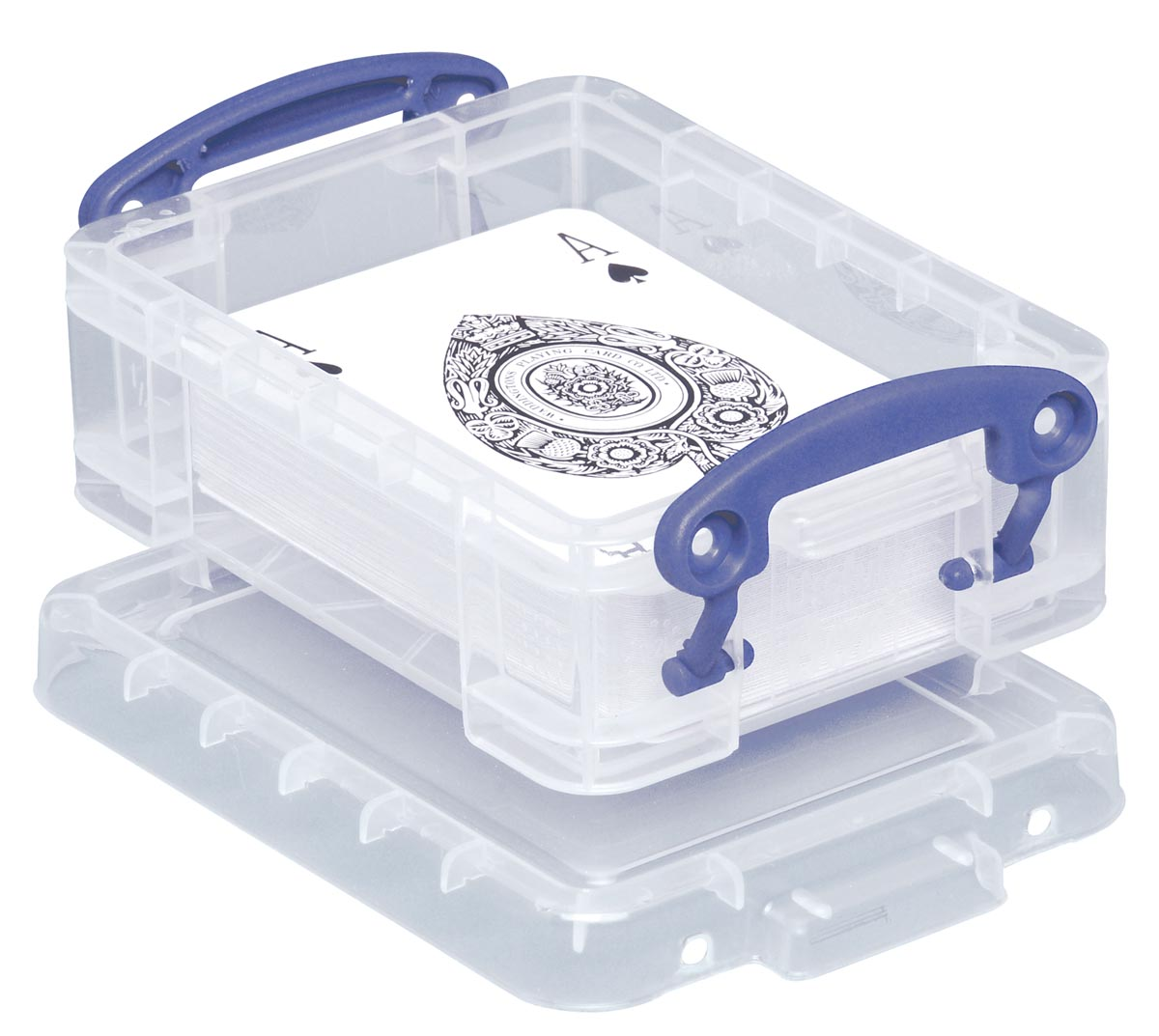 Really Useful Box visitekaarthouder 0,2 liter, transparant