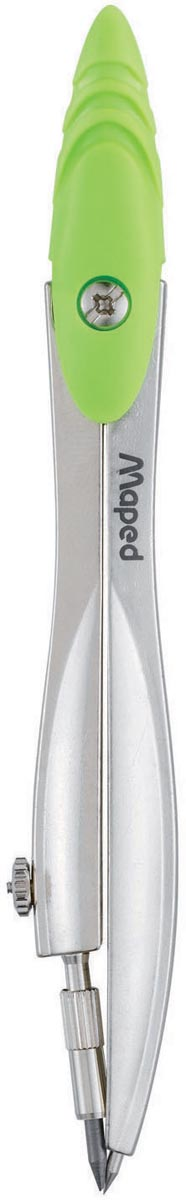 Maped passer Study 5-delige passerdoos: - 1 passer Study - 1 gum - 1 mineslijper - 1 kokertje potl...