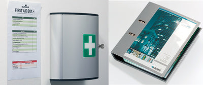 DURABLE POCKETFIX zelfklevende zakken, DIN A4, transparant