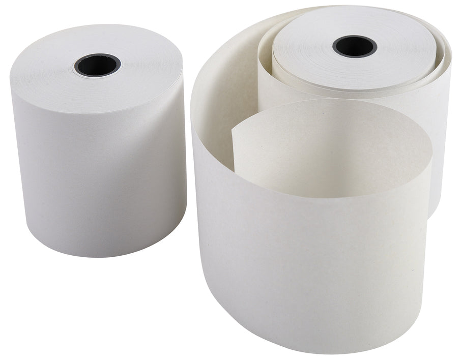 EXACOMPTA kassarollen, 57 mm x 20 m x 12 mm, extra wit