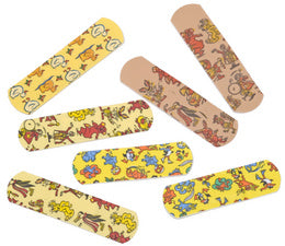 LEINA kinderpleisters, 19 x 72 mm, watervast, kleurrijke motieven