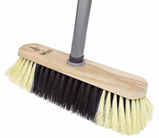 Peggy Perfect Bezem met steel, hout, synthetisch haar