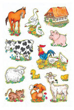 HERMA Sticker Decoratie Boerderijdieren Foto