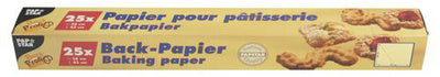 PAPSTAR bakpapier blanco's, bruin, in vouwdoosje