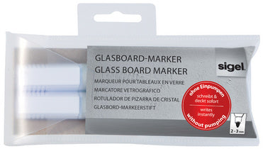 sigel krijtmarker, ronde punt: 2 - 3 mm, wit