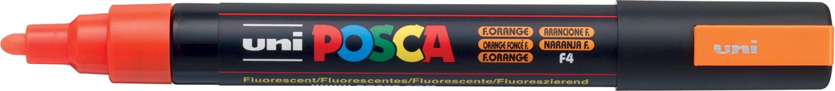 Posca paintmarker PC-5M fluo oranje