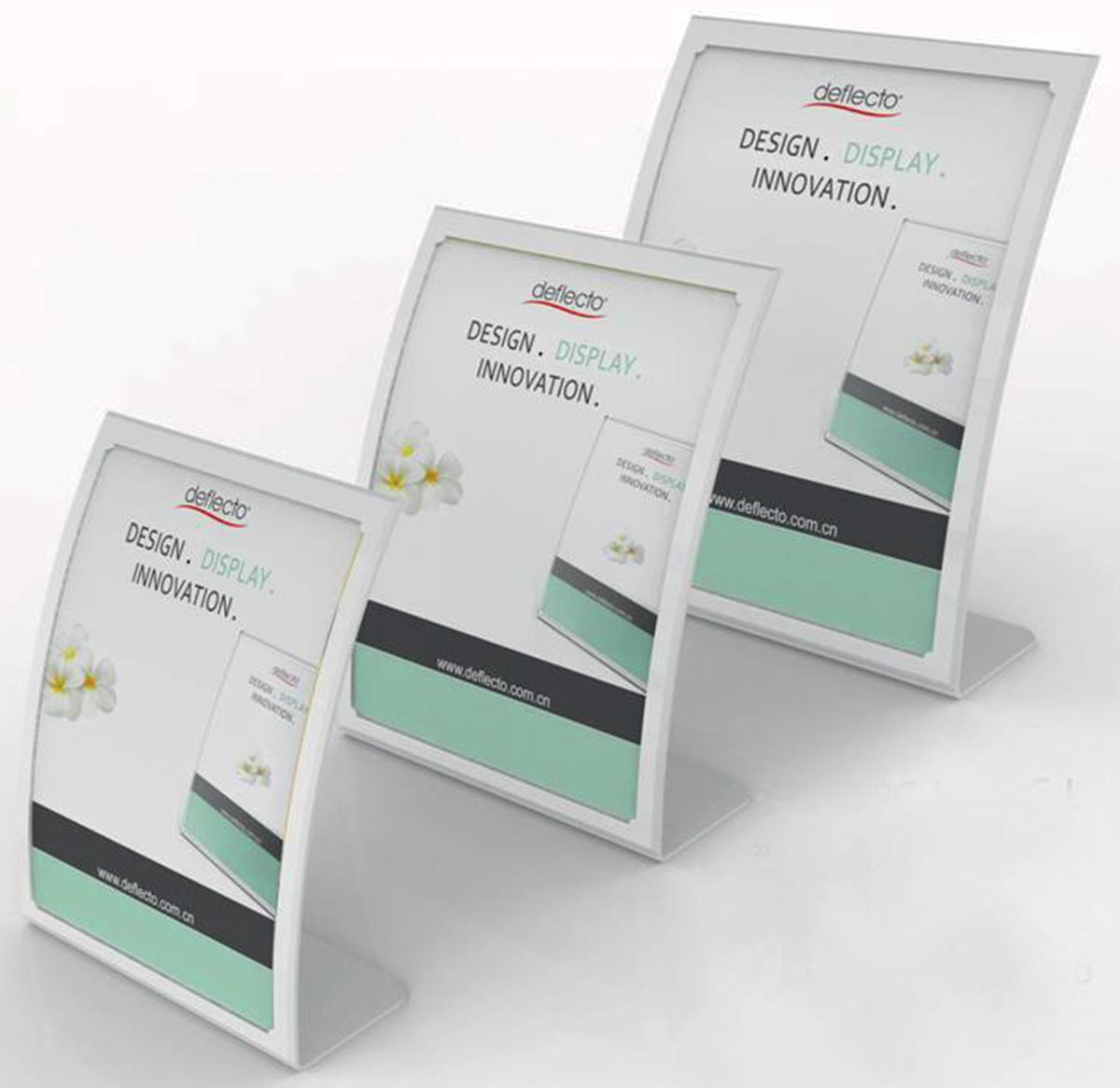 Deflecto gebogen folderhouder ft A6