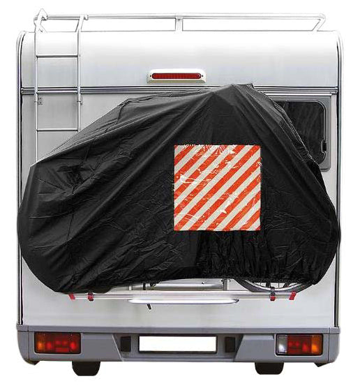 cartrend beschermhoes, achteraan gemonteerd, zwart