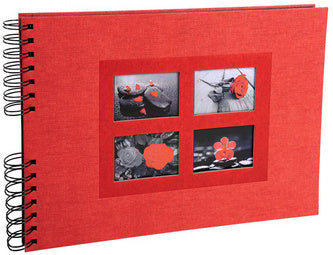 EXACOMPTA foto spiraalalbum Passion, 320 x 220 mm, zwart