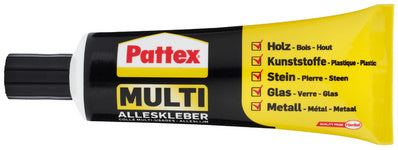 Pattex Alleslijm Multi, oplosmiddelvrij, tube van 50 g