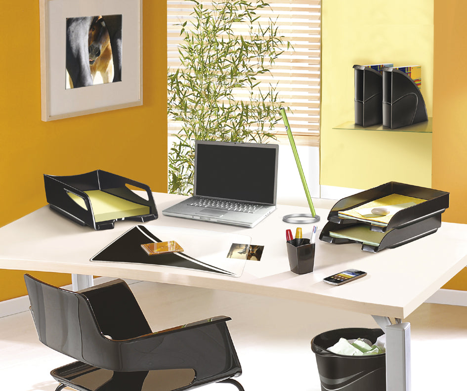 CEP brievenbak CepPro GreenSpirit, DIN A4 liggend, zwart