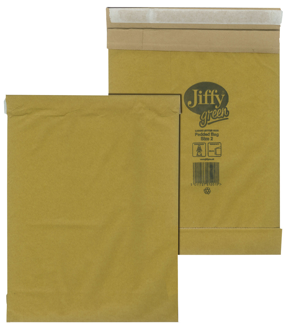 Jiffy papier gewatteerde mailer, maat: 00