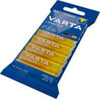 VARTA Alkaline Batterie LONGLIFE, Mignon (AA)