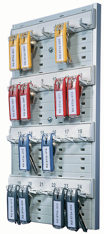 DURABLE KEY BOARD 24, voor 24 toetsen, grijs