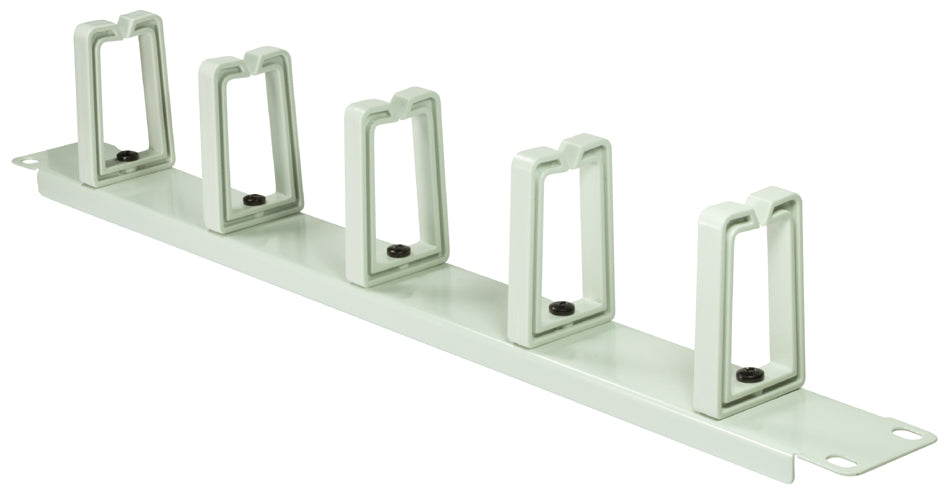 LogiLink 19 patchpaneel, 1 U, 5 kabelmanagementbeugels