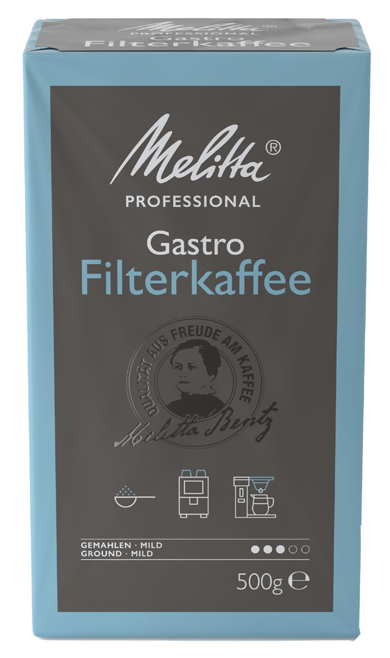 Melitta Koffie Gastronomie Gebrande koffie mild, gemalen