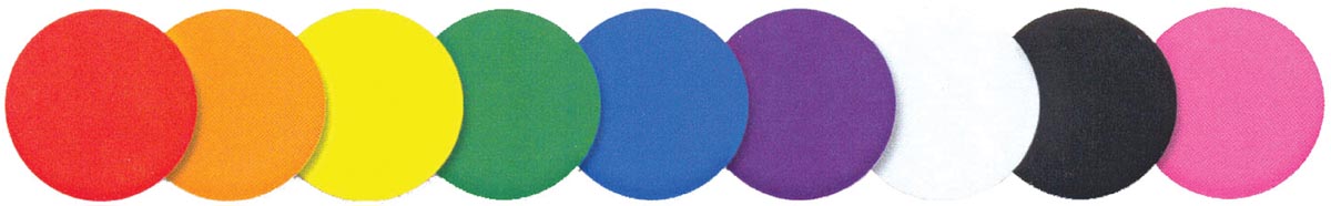 Bouhon ronde plakvorm diameter 50 mm, zakje 200 stuks
