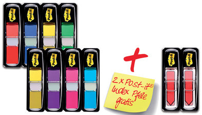 Post-it Sticky Marker Index Mini, 11,9 x 43,2 mm, 8-kleurig