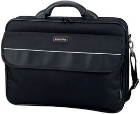 LiGHTPAK Notitieboekentas ELITE, maat L, nylon, zwart