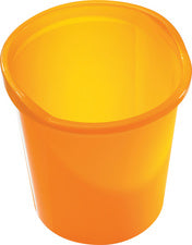 helit prullenbak the joy, PP, 13 liter, wit-transparant