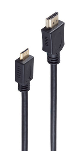 shiverpeaks BASIC-S HDMI-kabel, A-stekker - C-stekker, 5,0 m