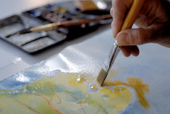 CANSON aquarelblok Montval, rondom gelijmd, 190 x 240 mm