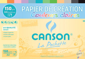 CANSON kleipapier in map, DIN A4, 150 g/m2