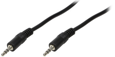 LogiLink audiokabel, 2 x 3,5 mm stekker, 0,2 m