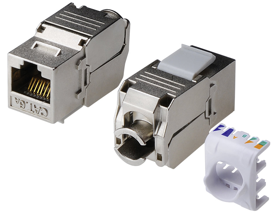DIGITUS Keystone Module, Cat. 6A, afgeschermd