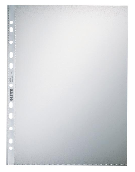 Leitz showtas ft A4, PP, doos van 100 stuks, 11-gaats perforatie