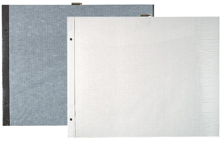 EXACOMPTA schroefalbuminzetstukken, 360 x 285 mm, zwart
