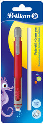 Pelikan gum vulpotlood incl. reserve gum, assorti kleuren
