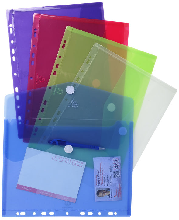 EXACOMPTA documententas, DIN A4, PP, transparant
