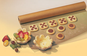 PAPSTAR bakpapier, breedte: 380 mm, lengte: 8 m, bruin